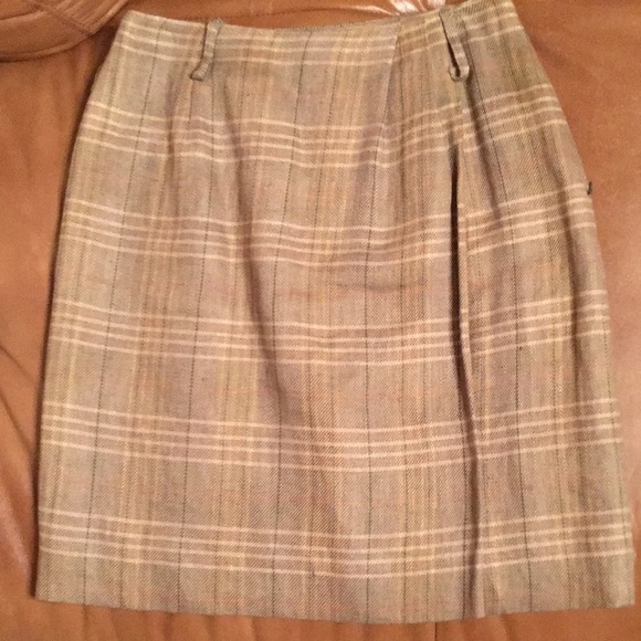 Jones New York linen miniskirt fully lined w/acetate size4 BELT IS NOT INCLUDED - Picture 2 of 13